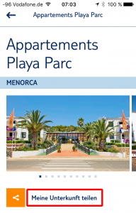 Playa Parc - Meine Unterkunft teilen